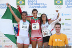 Parabns a atleta LARISSA MISMA do Colgio Estadual Nilo Peanha que conquistou o 2 lugar na final dos Jogos Escolares da Juventude