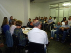 Representantes das instituies de ensino da rea urbana de Toledo. 29/09/2015 - Perodo da manh.