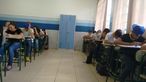 No dia 29 de outubro aconteceu   o 1simulado, em todas as escolas jurisdicionadas a este Ncleo Regional de Educao, conforme ao proposta da equipe de educao bsica, em reunies no incio do ano letivo (16  23 de maro), com diretores , equipe pedaggica e professores das disciplinas envolvidas no simulado. 