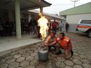 O Ncleo Regional de Educao de Wenceslau Braz, atravs das coordenadoras do Programa Brigada Escolar professoras Cristiane Caporaso e Sandra M. Benedetti promoveu nesta tera-feira (24/11), em parceria com o Corpo de Bombeiros do 3 GB de Londrina, 1 Sargento J. Rodrigues e Soldado Henrique mais uma capacitao do Programa Brigada Escolar  Defesa Civil nas escolas.