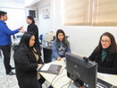 Instituto de Identificao do Paran efetiva o Projeto Criana e Adolescente Protegidos, no municpio de Toledo, na manh de 03/06/2016.