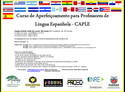 Curso de Aperfeioamento para Professores de Lngua Espanhola- CAPLE