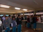 Atividade de boas vindas aos estudantes no CE Marechal Rondon