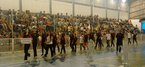 Aconteceu na noite de ontem, 19 de maro a abertura dos 65 Jogos Escolares do Paran (JEPS), Fase Municipal. 