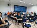 Diretores e funcionrios das escolas estaduais jurisdicionadas ao NRE de Wenceslau Braz estiveram presentes no dia 27 de abril e 02 de maio de 2018 nas dependncias da UNOPAR/WBraz para participar de reunio com as equipes tcnicas da Coordenadoria de Apoio Financeiro  Rede Escolar/CAF e os Tcnicos de Suporte/CRTE.