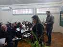 O NRE de Pato Branco realizou no dia 15/06/2018, reunio com os Secretrios Municipais de Educao com o objetivo de discutir a Base Nacional Comum Curricular  BNCC.
