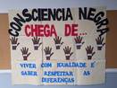 Com o objetivo de promover entre os alunos reflexes sobre a importncia e o reconhecimento da contribuio das culturas africanas na formao da identidade do povo brasileiro, colgios da rede estadual de ensino e APAES jurisdicionados a este NRE realizaram vrias atividades culturais e artsticas, em Comemorao ao Dia da Conscincia Negra. 