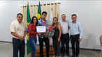 Alunos recebem premiao do 3 Concurso de Redao do Rotary Club...