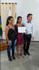 Alunos recebem premiao do 3 Concurso de Redao do Rotary Club...